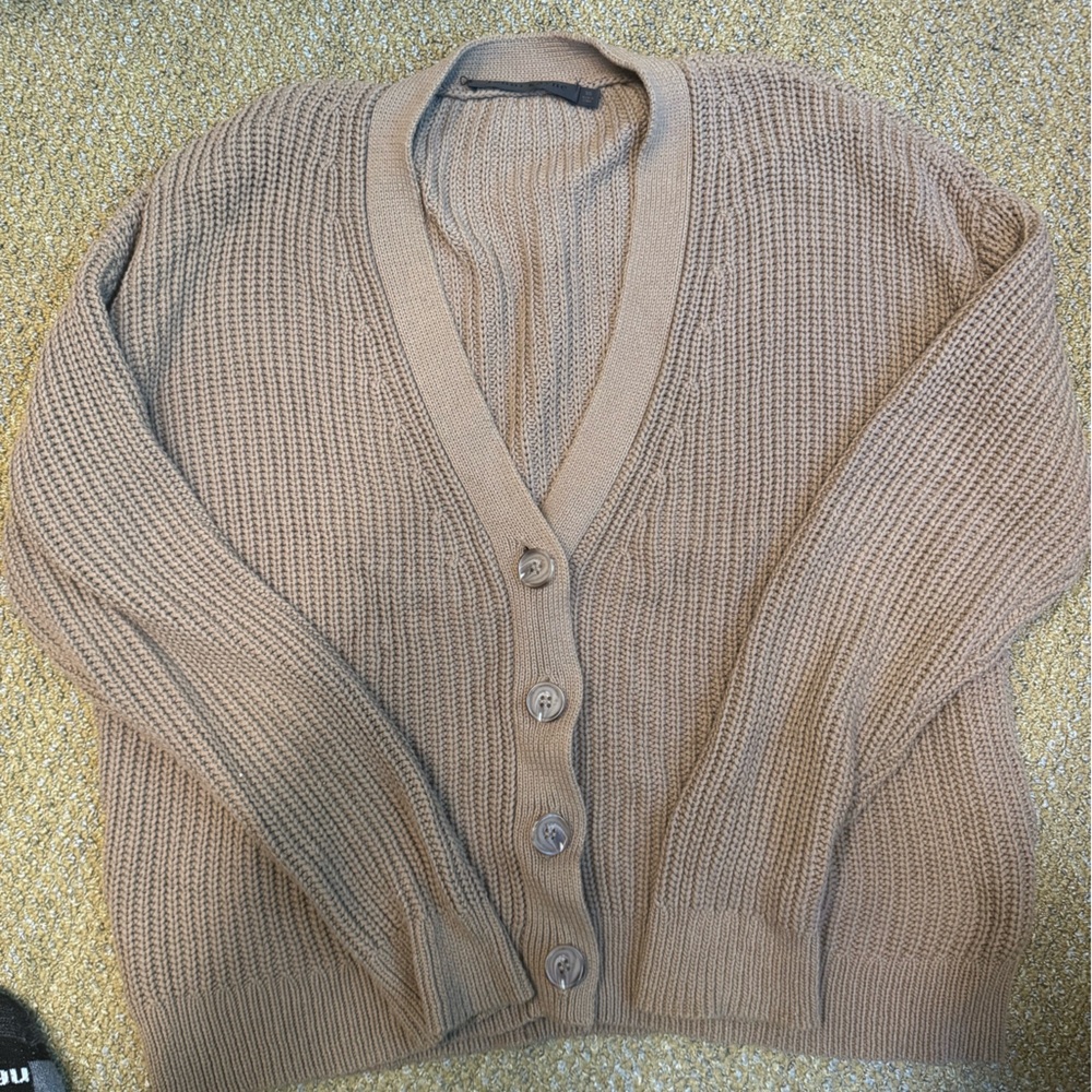 Jenni Kayne Beige Knit Sweater
